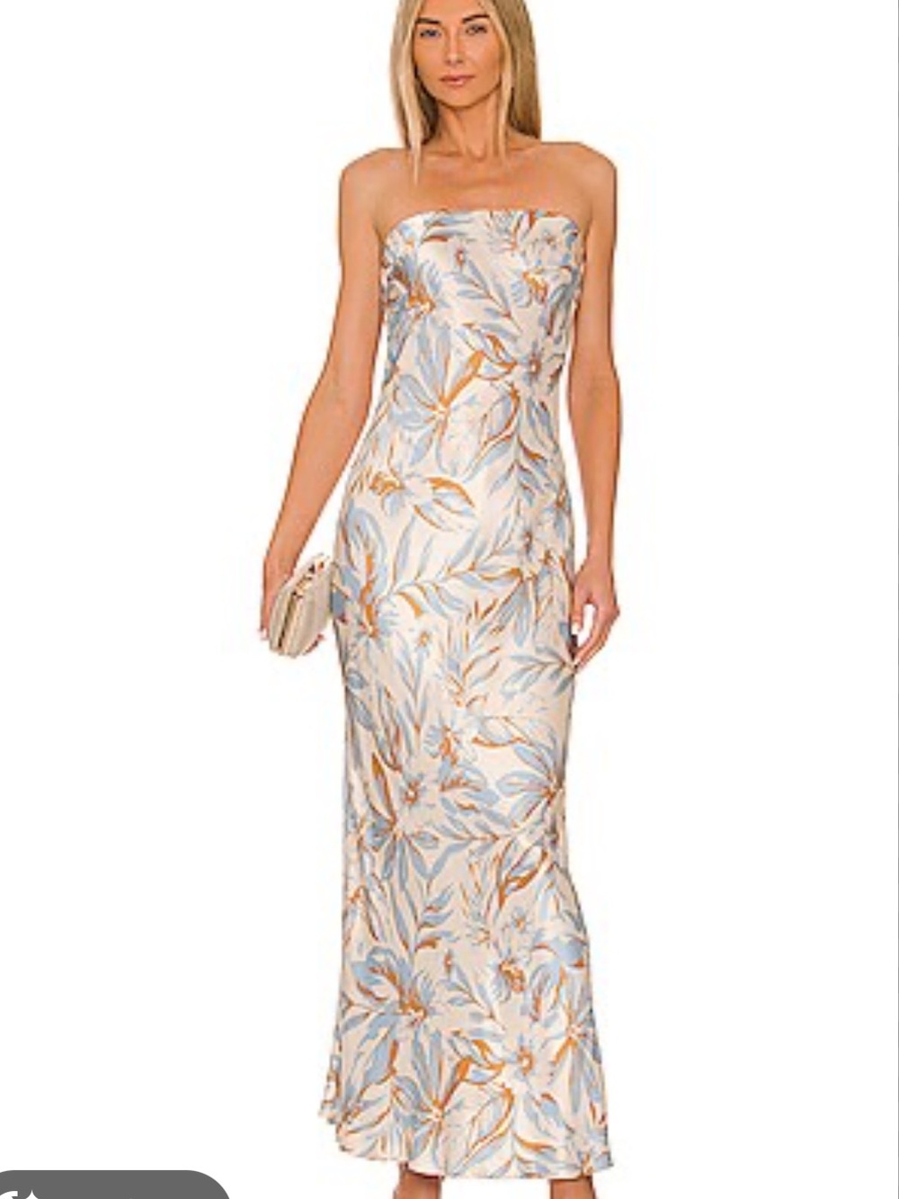 Bec & Bridge Stella Strapless Floral Dress
